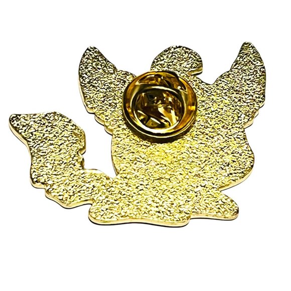 Pokemon Inspired Leafeon Cute Fan Made Enamel Pin Lapel Pin Collectible - Picture 2 of 2